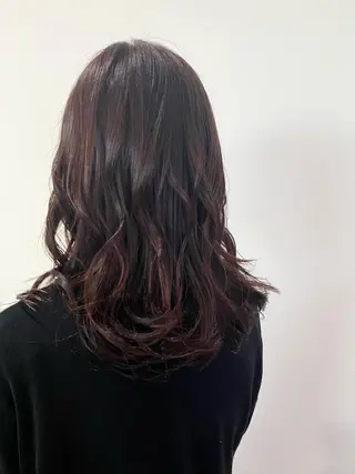 セミロング 丹野 美樹のヘアスタイル