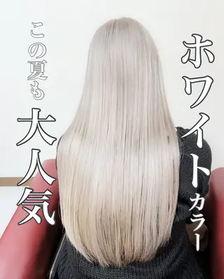 ロング カラー YURI ✨のヘアスタイル