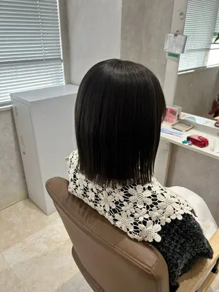 ミディアム カラー 💙まこと💙艶 カラー(Rico)のヘアスタイル