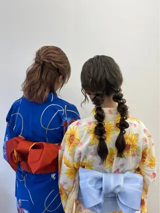 透明感カラー🫧⌇ AO🫐🩵のヘアスタイル