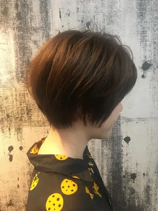 ショート ヘアアレンジ 🧶ブリーチカラー TERU🧶の眉毛・アイブロウイメージ