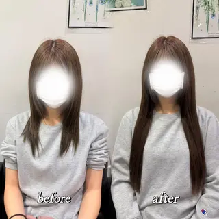 ロング 🦋REISA🦋 エクステ×ハイトーンのヘアスタイル