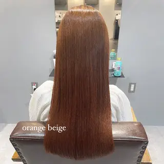 ロング Mimi🎀ブリーチ なし透明感 Ｗカラーのヘアスタイル