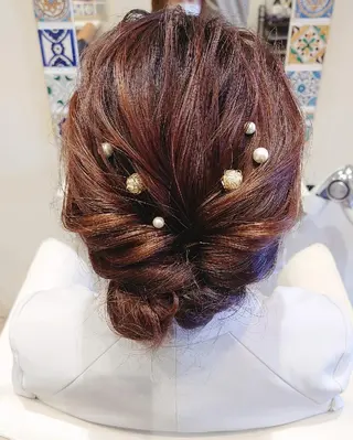 ヘアアレンジ 徳永 博志のヘアスタイル