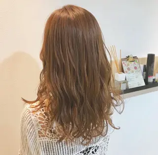 セミロング カラー Hair's RooMのヘアスタイル