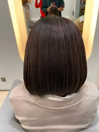 ミディアム カラー パーマ ヘアアレンジ メンズ キッズ ネイル マツエク・マツパ アイブロウ 堀井 凌平のヘアスタイル