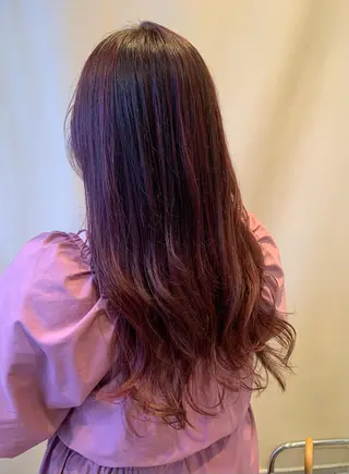 カラー ✄折橋 彩花🐶🍑のヘアスタイル