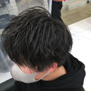 ショート パーマ ヘアアレンジ メンズ 🔥メンズ特化🔥 木村 祐太のヘアスタイル