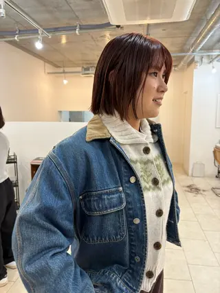 ショート カラー eri kinjoのヘアスタイル