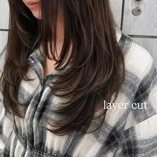 ロング 淡色┊︎ナチュラル 🧁奈那美🧁*.゜のヘアスタイル