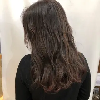 ロング カラー ヘアアレンジ マツエク・マツパ 暖色ボブ 🍊rikakoのヘアスタイル