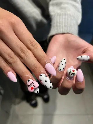 ネイル SEINA_ NAIL🐈‍⬛💗のネイルデザイン