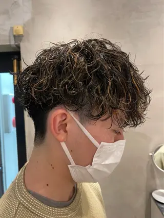 パーマ メンズ メンズ特化ニュアンス パーマ RYOのヘアスタイル