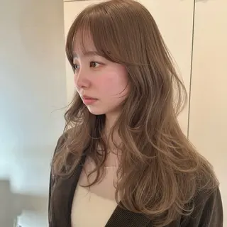 ミディアム 🌹ハッシュカット、 レイヤー韓国ヘア🌹のヘアスタイル