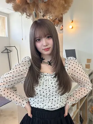 ロング vince gio 彩織のヘアスタイル