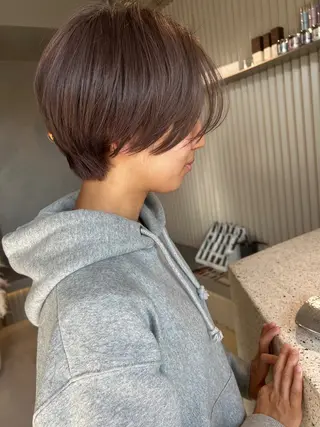 ショート 岐阜1番韓国ヘア/ 星羅/23°のヘアスタイル
