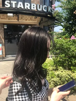 ロング カラー 烏丸韓国ヘア🇰🇷 ayaka🎀のヘアスタイル