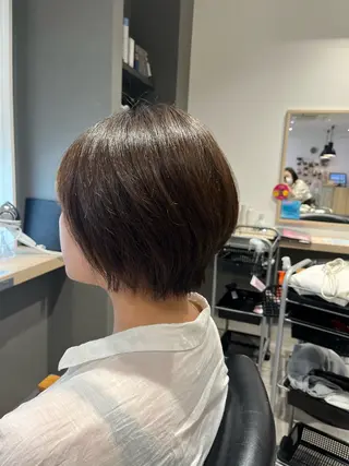 ショート 水原 恵莉香のヘアスタイル