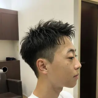 メンズ 廣多 克哉のヘアスタイル