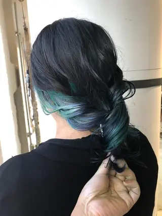 ロング カラー welring hair salonのヘアスタイル