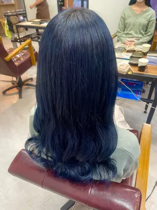 ロング カラー ｼﾉｻﾞｷ ｷﾅのヘアスタイル