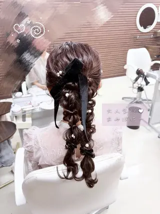 ロング 🎀 KUBO AYAKA 🎀✨のヘアスタイル