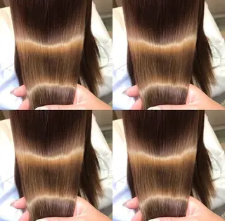 ロング カラー 髪質改善 /絹髪🫧ゆたかのヘアスタイル