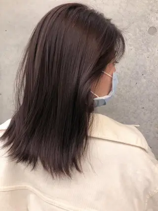 ミディアム カラー Miku /ボブのヘアスタイル
