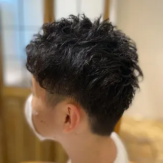 ショート カラー メンズ キッズ ✂︎ショート、ボブ、 レイヤー🩵YUMIのヘアスタイル