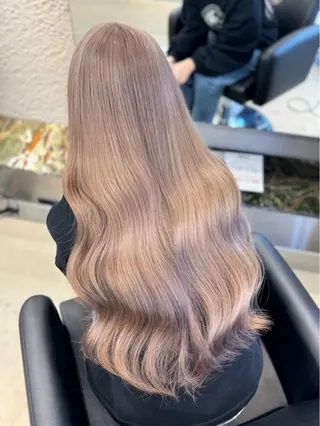 ロング カラー 韓国ヘア特化 TAKESHIのヘアスタイル