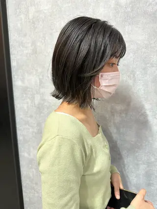 ショート モテ髪/ボブ/ショー ト/アダチフウトのヘアスタイル