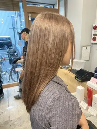 ミディアム カラー 🐾Libero🐾 柏　KONOMIのヘアスタイル