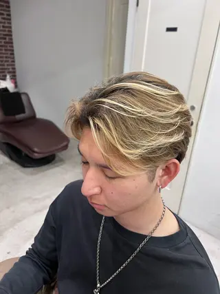 ミディアム tomoメンズ特化 /パーマ/カットのヘアスタイル