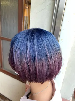 ミディアム カラー パーマ ヘアアレンジ メンズ キッズ ネイル マツエク・マツパ 🌈髪質改善・美髪矯 正・平野瀬乃🌈のヘアスタイル