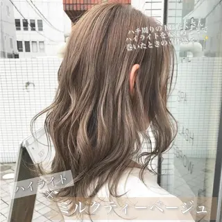 ミディアム カラー パーマ ヘアアレンジ キッズ ネイル マツエク・マツパ パーソナルカラー☆ 永尾拓也のヘアスタイル