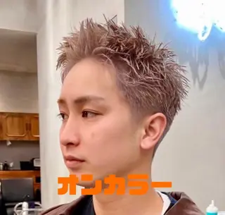 ショート カラー メンズ 💈理容師💈 RINAのヘアスタイル