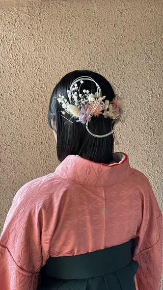 ミディアム ヘアアレンジ chouette/ 根本優希のヘアスタイル