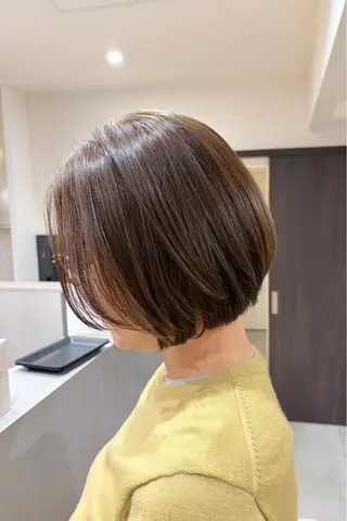 ショート カラー お悩み改善 美容師✂鷲田竜也のヘアスタイル