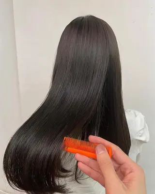 ミディアム カラー 川上拓真 ✂︎学芸大学のヘアスタイル