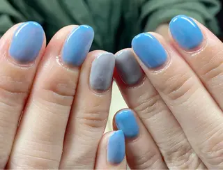 ネイル ニュアンスネイル🌈 MYU Nailsのネイルデザイン