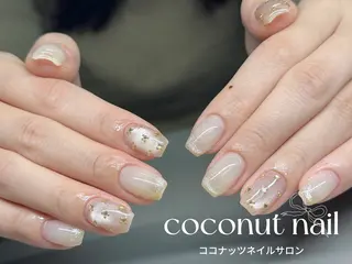 ネイル 神田 ココナッツのネイルデザイン