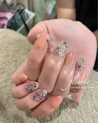 ネイル フルリール 【プライベートサロンのネイルデザイン