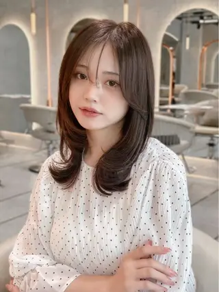 ミディアム 宍戸 崇人のヘアスタイル