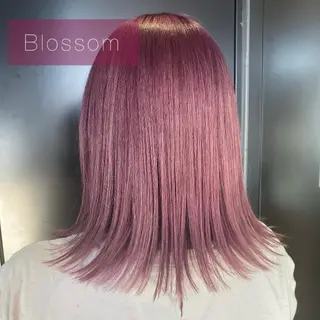 ミディアム akina*ブリーチ ♡トレンドヘアのヘアスタイル