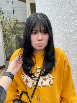 セミロング BLS🌟RUN （ルン）のヘアスタイル