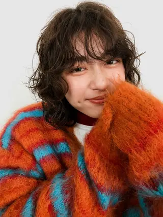 ミディアム パーマ ayaka 🍀のヘアスタイル