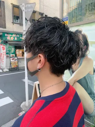 パーマ メンズ ‪🌿パーマ大好評 メンズ特化🌿ワタルのヘアスタイル