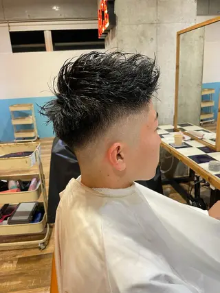 ショート 🔥メンズ特化パーマ 🦖増田弘明🦖のヘアスタイル