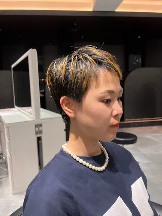 ショート カット/パーマ たるみことりのヘアスタイル