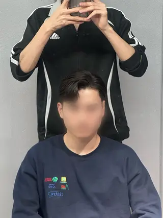 パーマ メンズ 梅田/パーマ/ 韓国メンズヘア/ハタのヘアスタイル